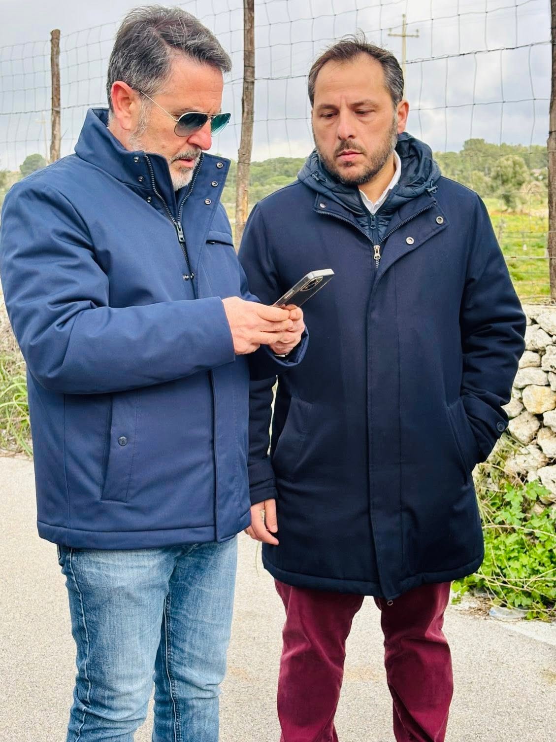 Giovanni Rametta durante un incontro sul territorio